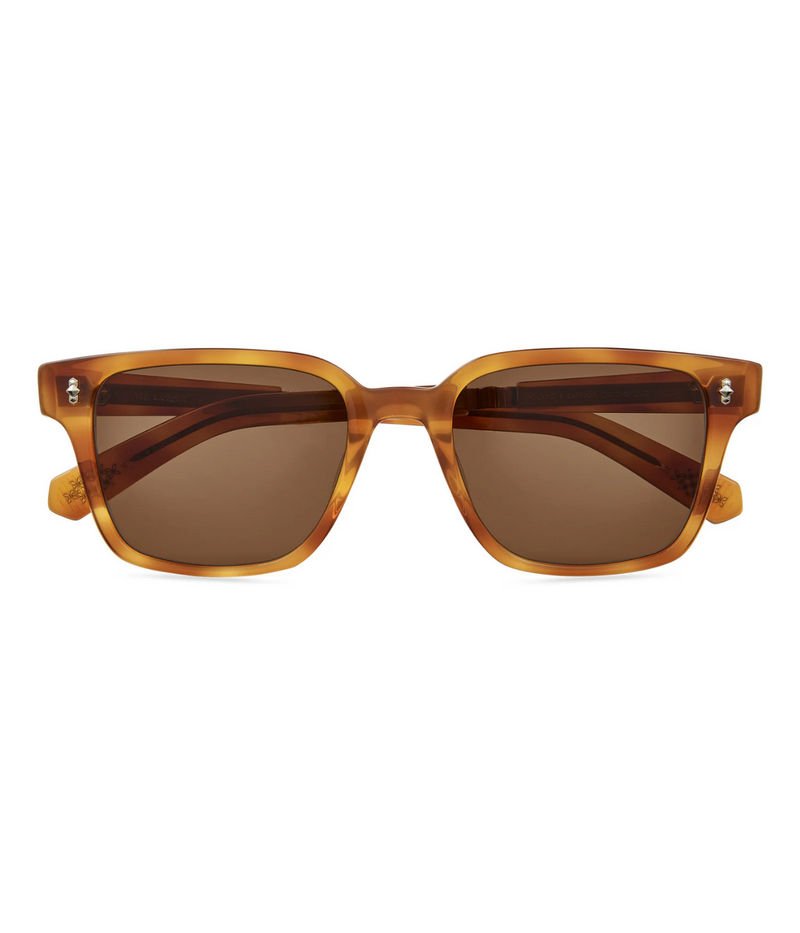 Roland Sun 53 in Saffron Tortoise & White Gold