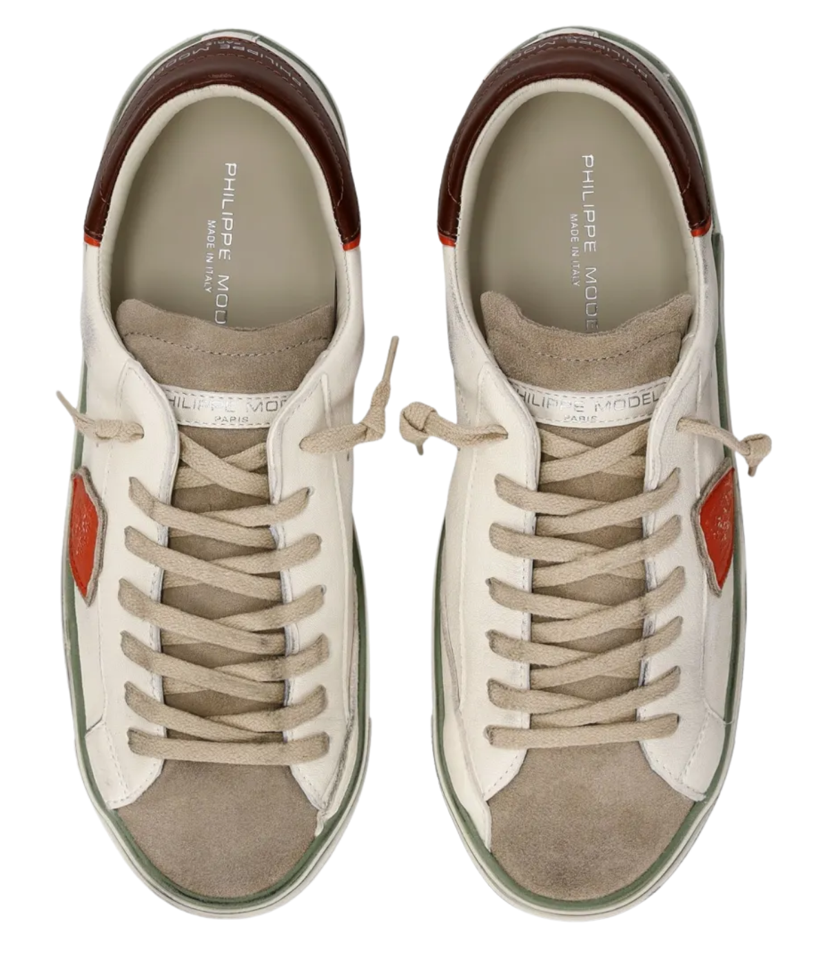 PRSX Low Man in Veau Bordure & Lait Orange