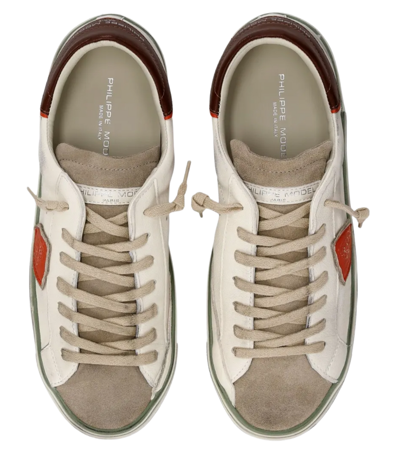 PRSX Low Man in Veau Bordure & Lait Orange