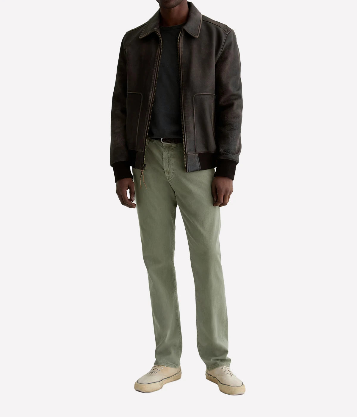 Everett Jean In Sulfur Spruce Green