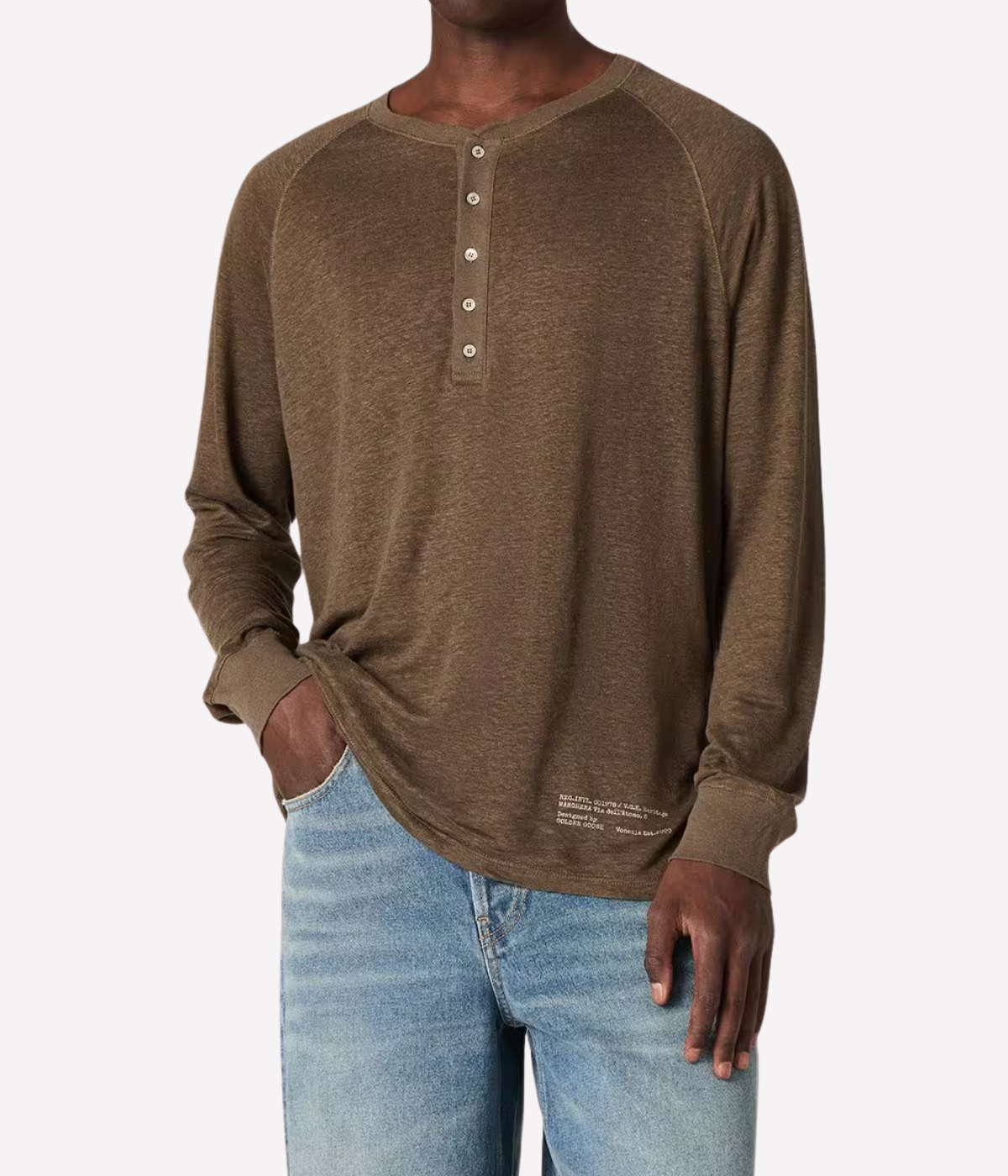 Journey Serafino Linen Jersey in Sea Turtle