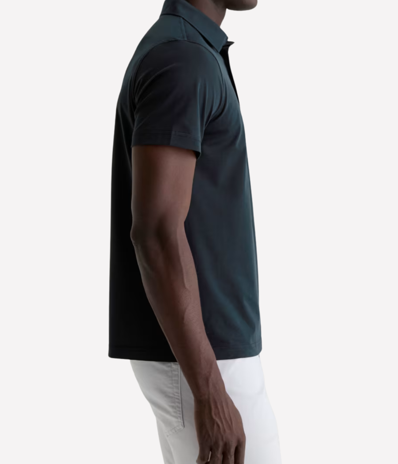 Bryce S/S Polo In True Black
