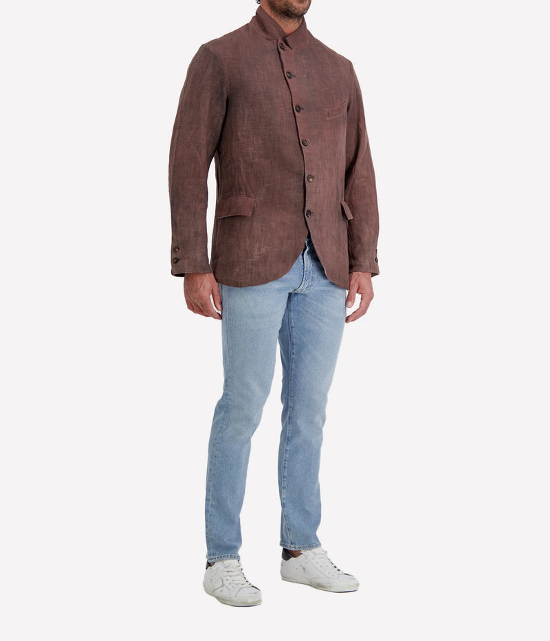 Hand Painted Rever Jacket in MORO