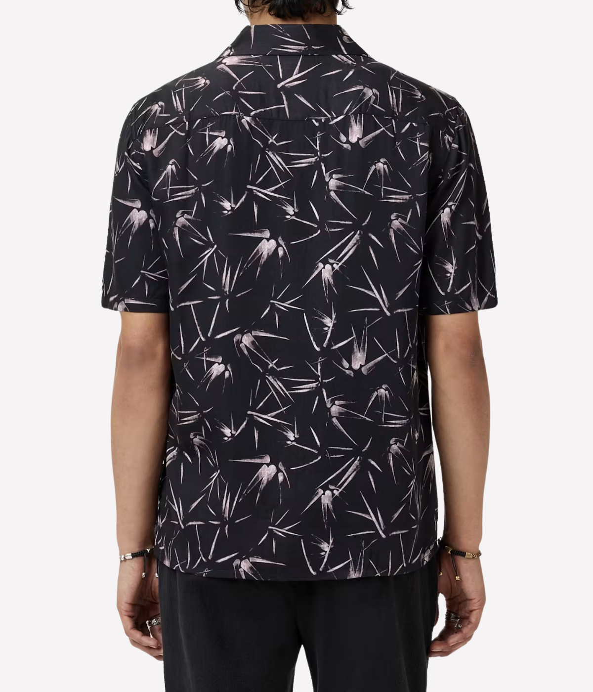 Dan Camp Collar Shirt in Black