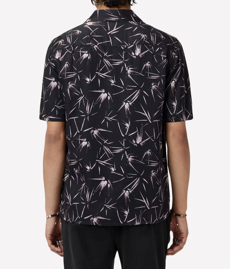 Dan Camp Collar Shirt in Black