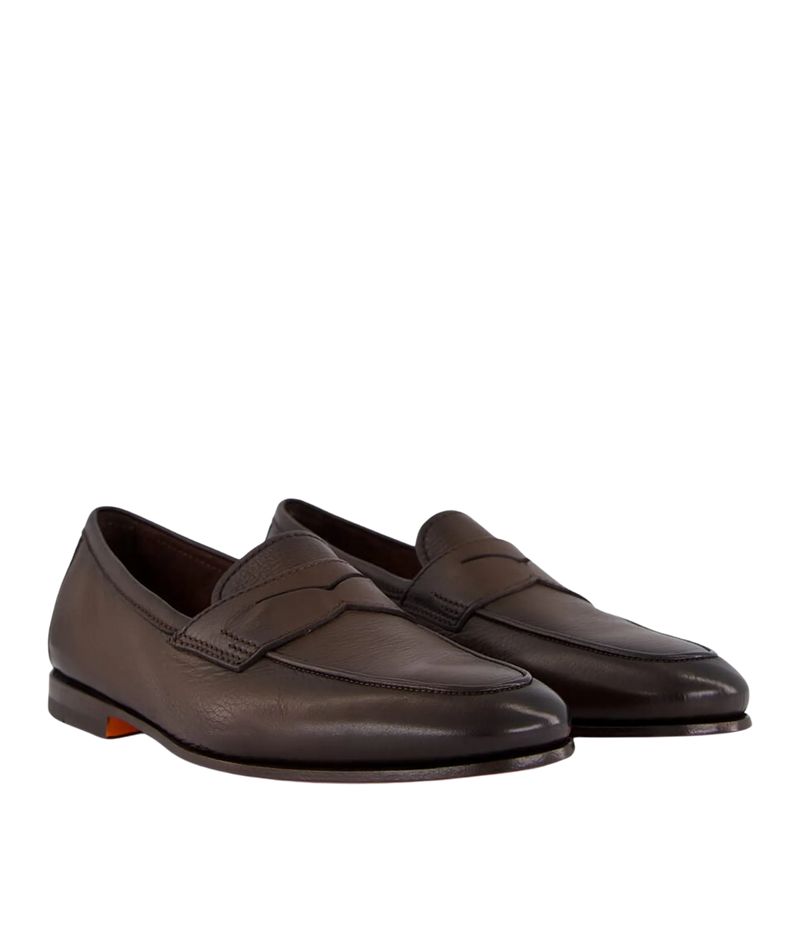 Carlos Loafer in Dark Brown Leather