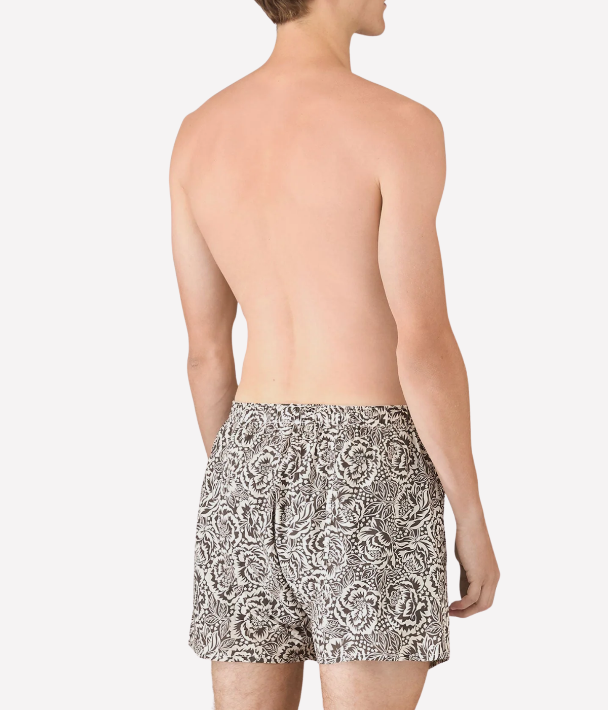 Seasonal Liberty Printed Boxer Short in Cedar Rose Floral
