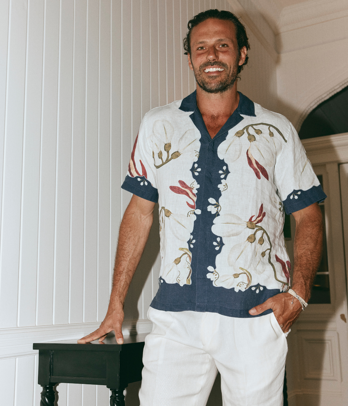 Maitan Orchis Shirt in Night Iris