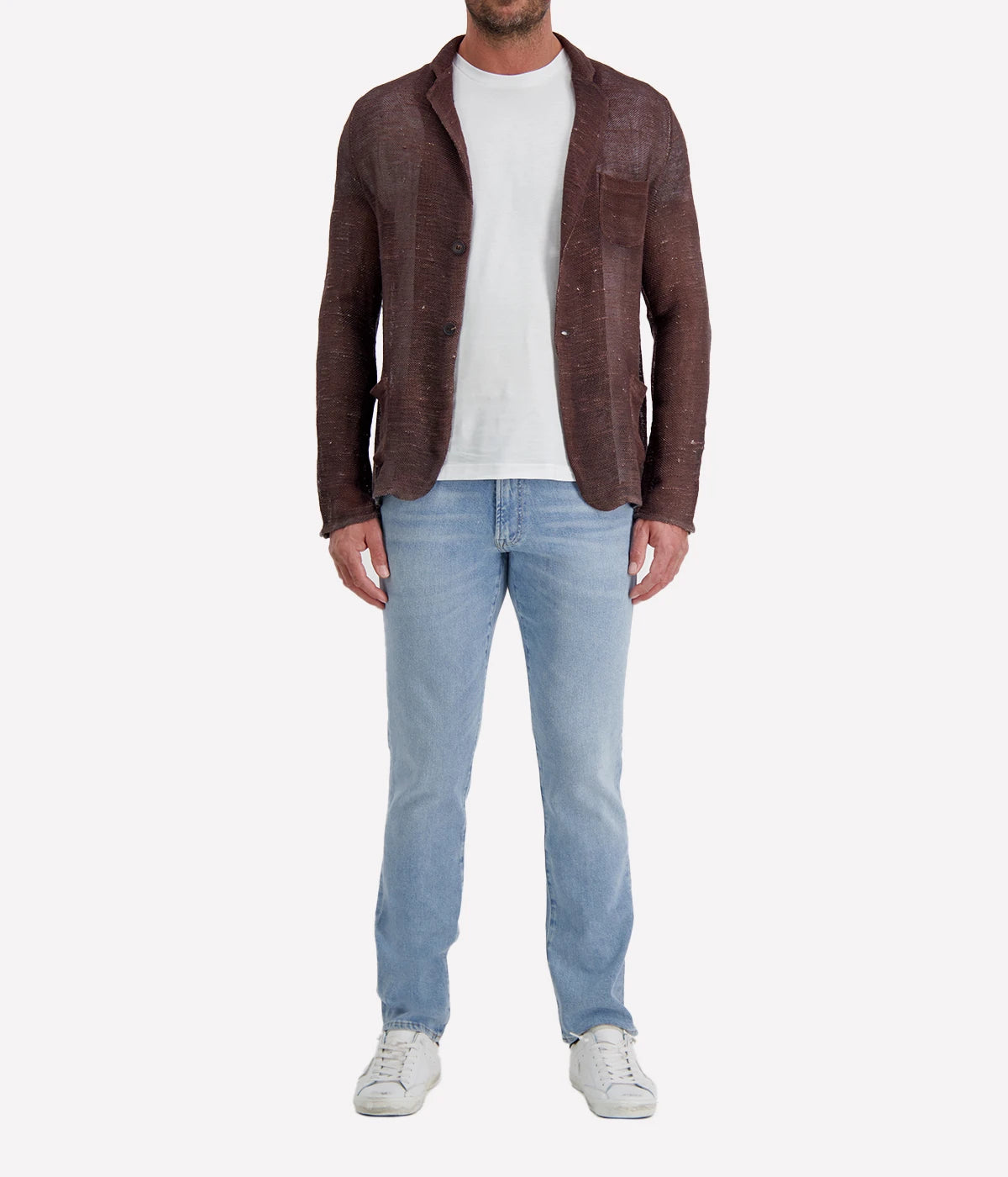 Geometric Camouflage Rever Jacket in SUGHERO