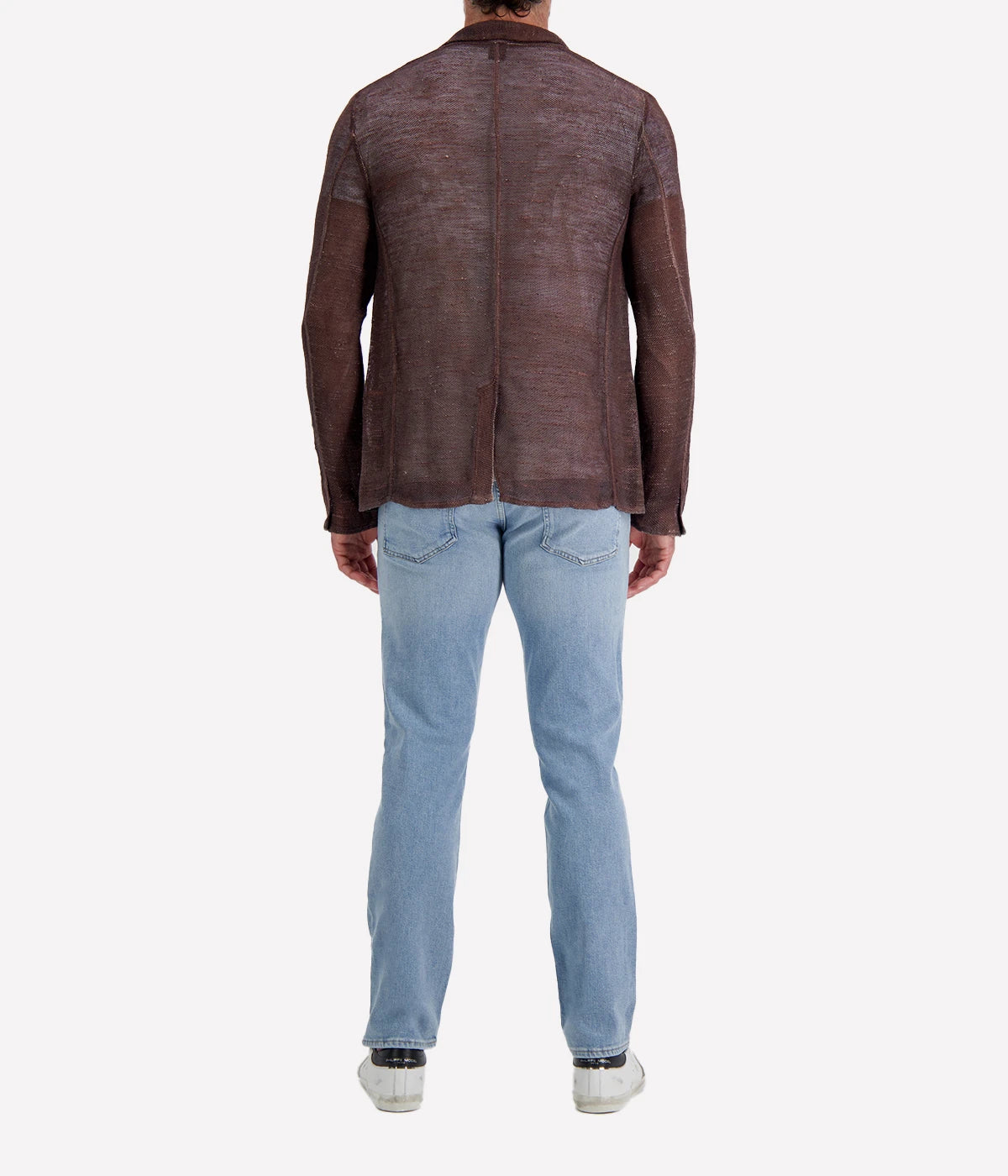 Geometric Camouflage Rever Jacket in SUGHERO