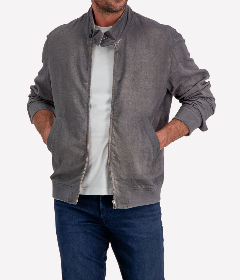 Camouflage Bomber Jacket in FANGO