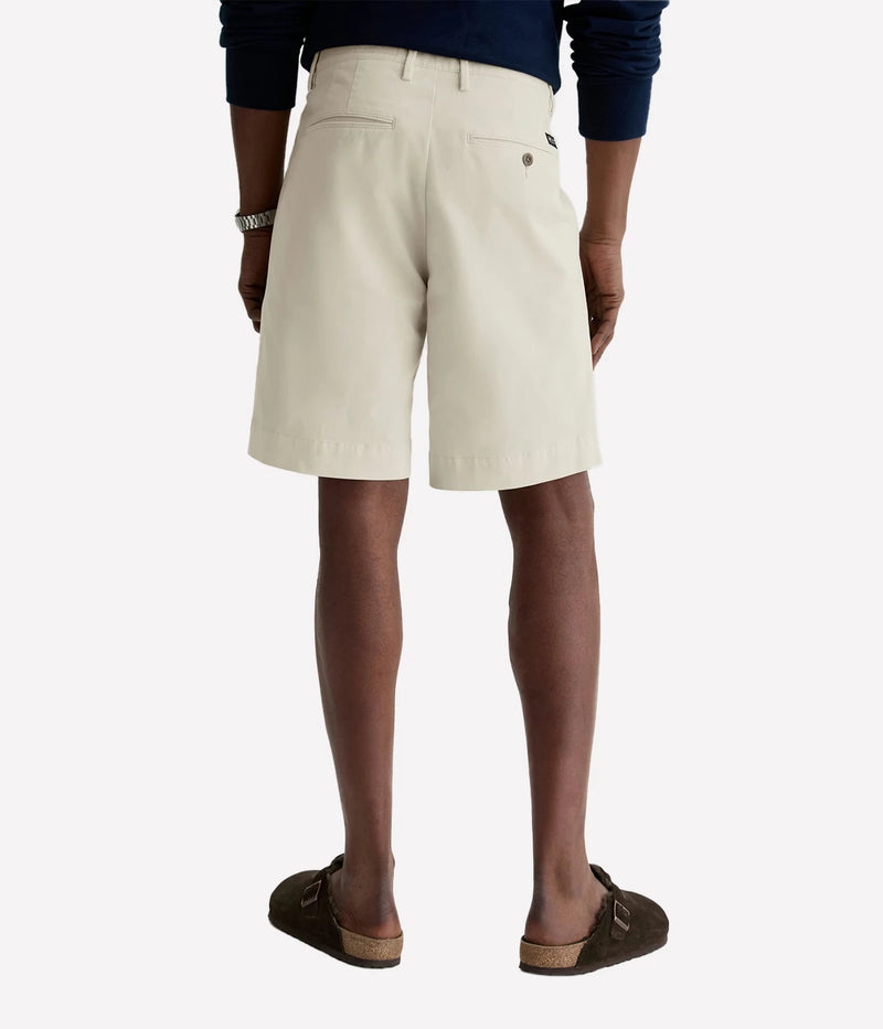 AG Jeans Archie Short in Pumice – Back View Tailored Stretch Twill Shorts