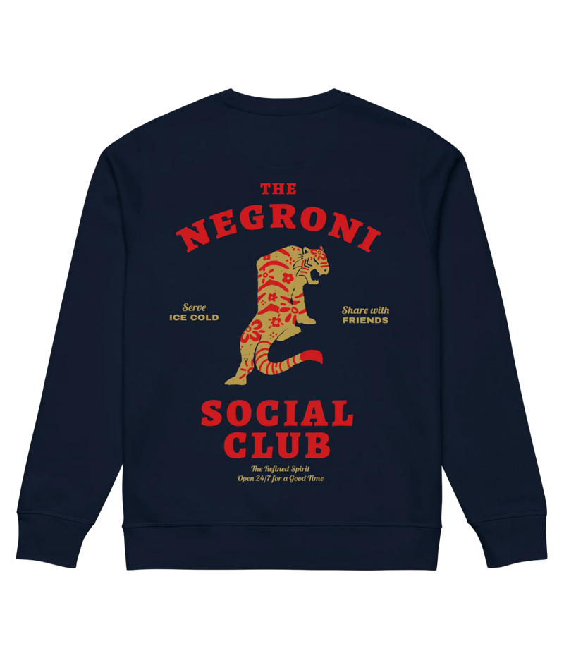 Negroni Social Club Sweatshirt In Navy