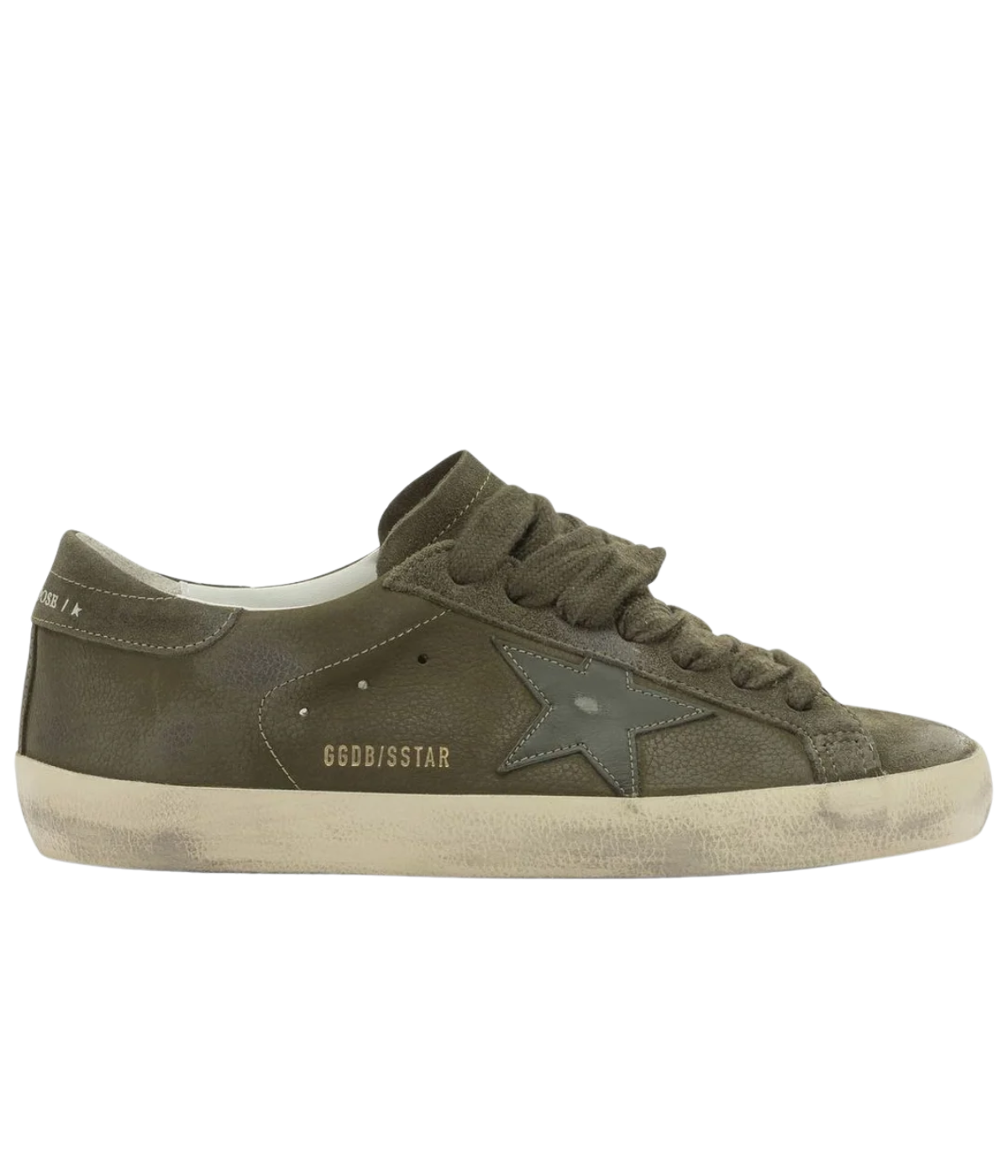 Super Star Sneaker in Olive Night