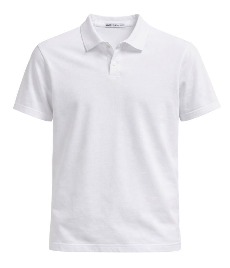 Revised Standard Polo in White