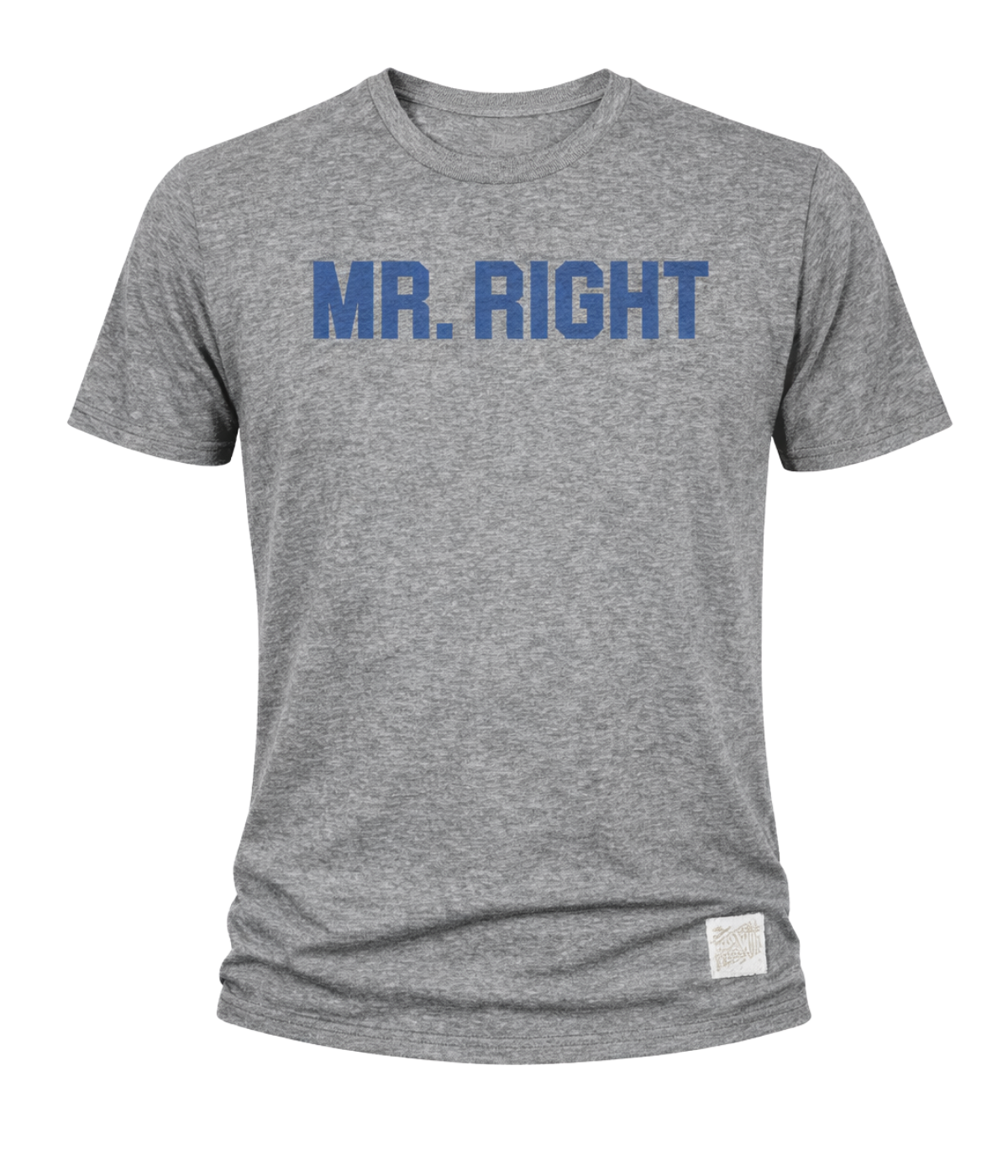 Mr Right Tee in Grey