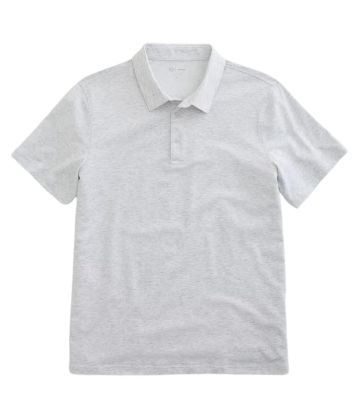 Bryce S/S Polo In Heather Grey
