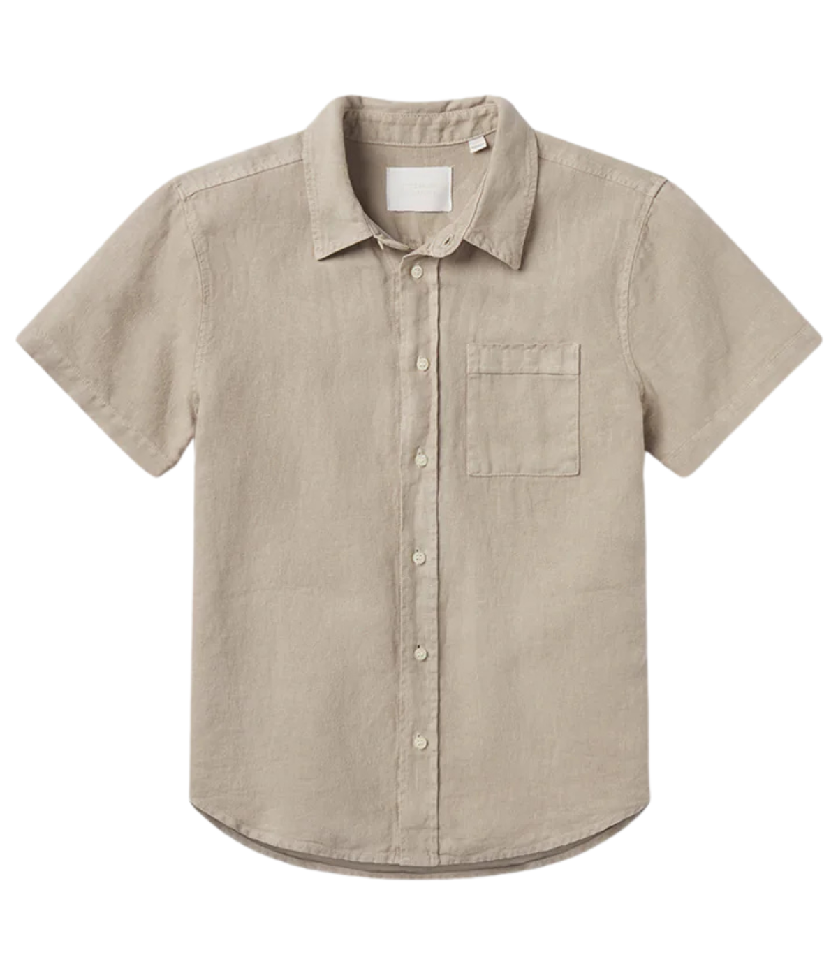 Short Sleeve Pocket Cairo Shirt In Wheat