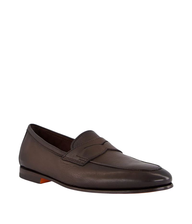 Carlos Loafer in Dark Brown Leather
