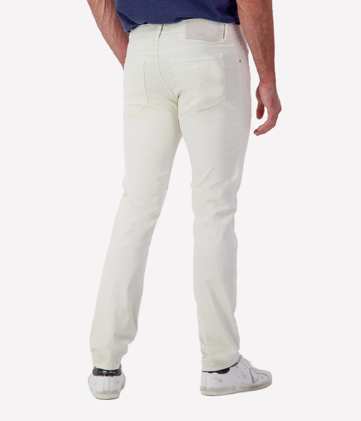 Bard Slim Fit Pant 5 PKT in Natural