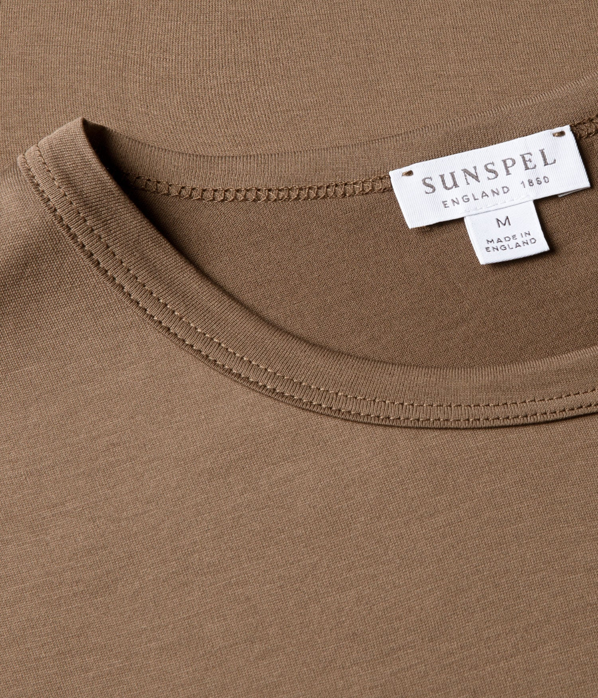 Short Sleeve Crew Neck T-Shirt In Dark Cedar