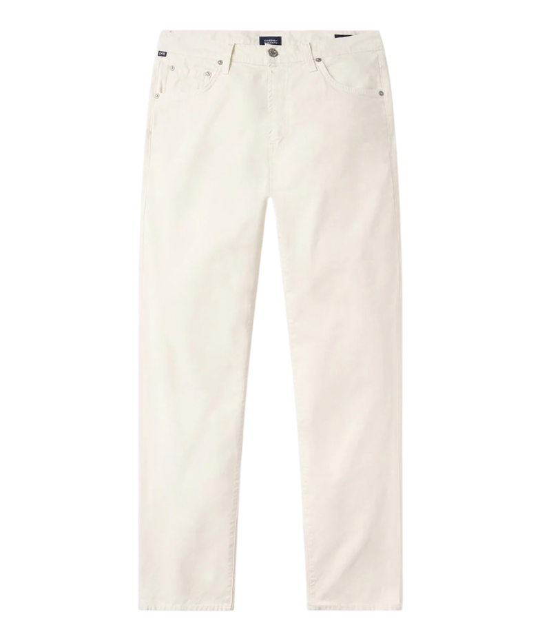 Gage Italian Canvas Jean in Almond