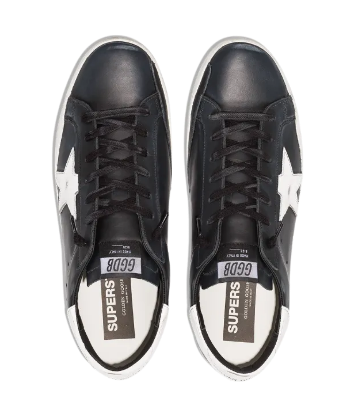 Super Star Sneaker In Black/White
