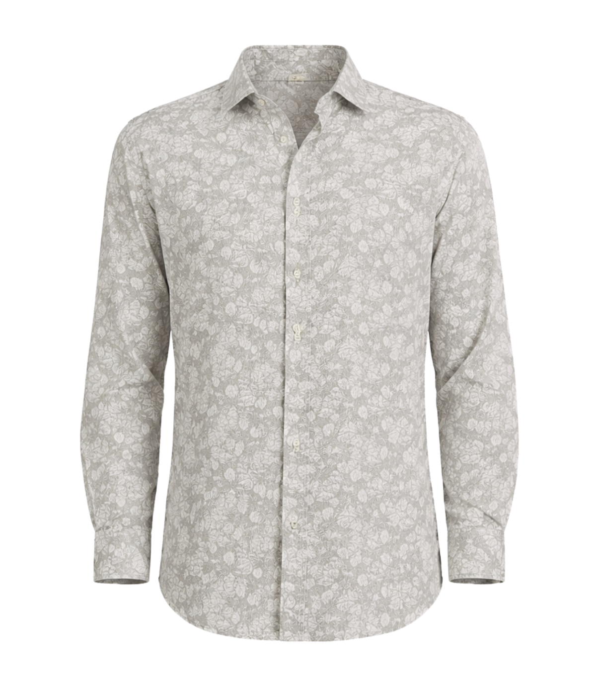 Slim Fit Shirt in Floral Print