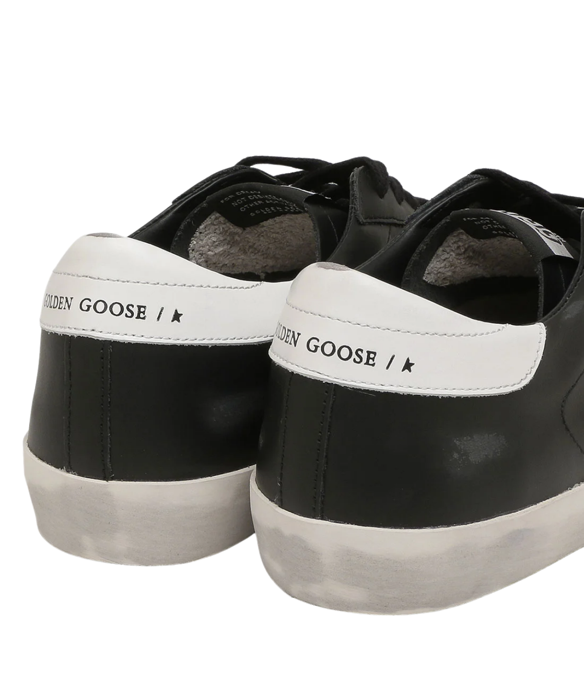 Super Star Sneaker In Black/White