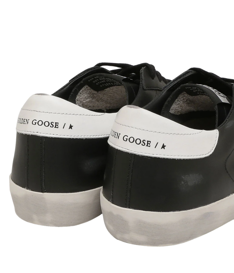 Super Star Sneaker In Black/White