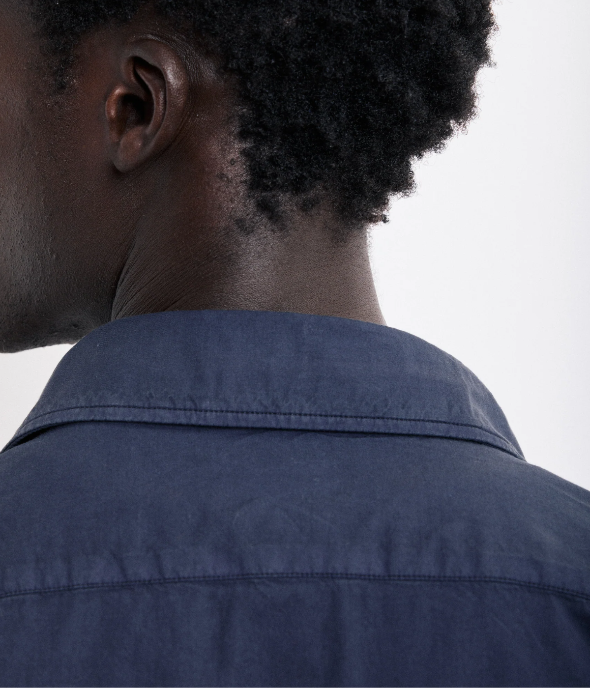 Paul Pat 01 Woven Shirt in Dark Navy