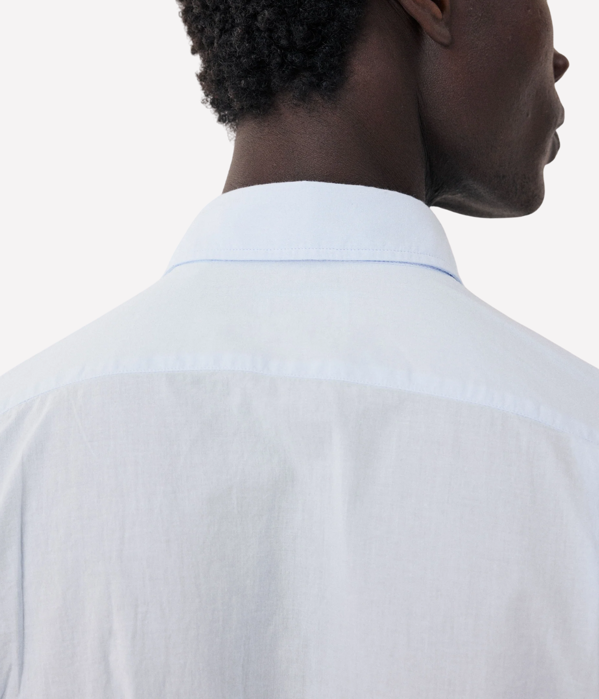 Men Woven Shirt in Sky