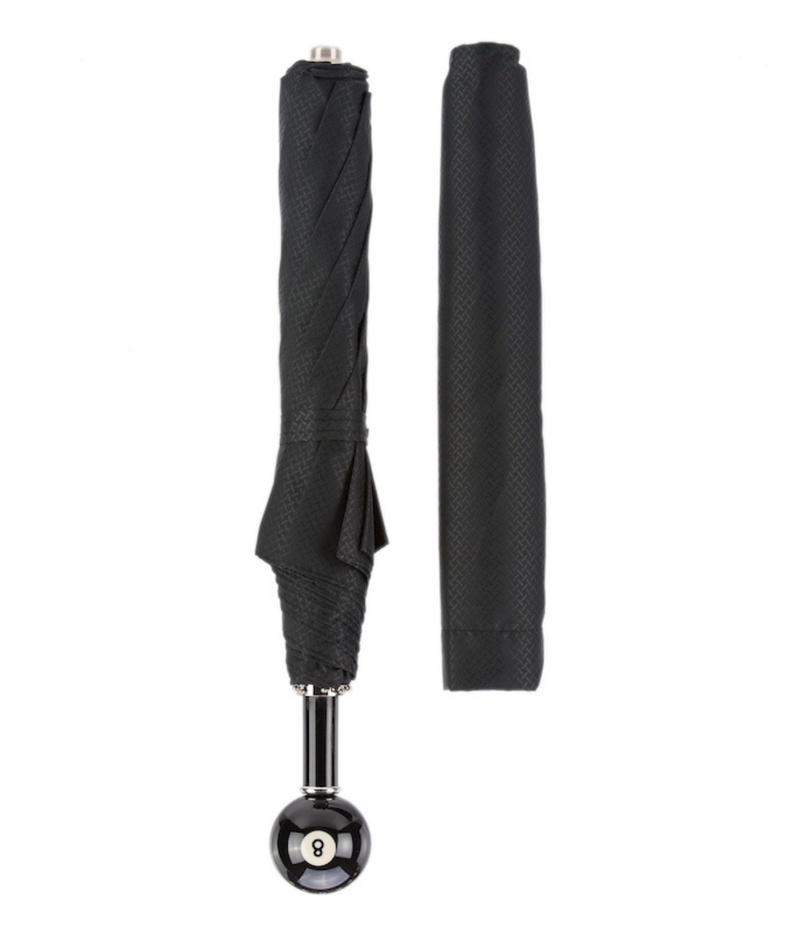 Passotti Billiard Pool 8-Ball Folding Umbrella Full shots with sleeve