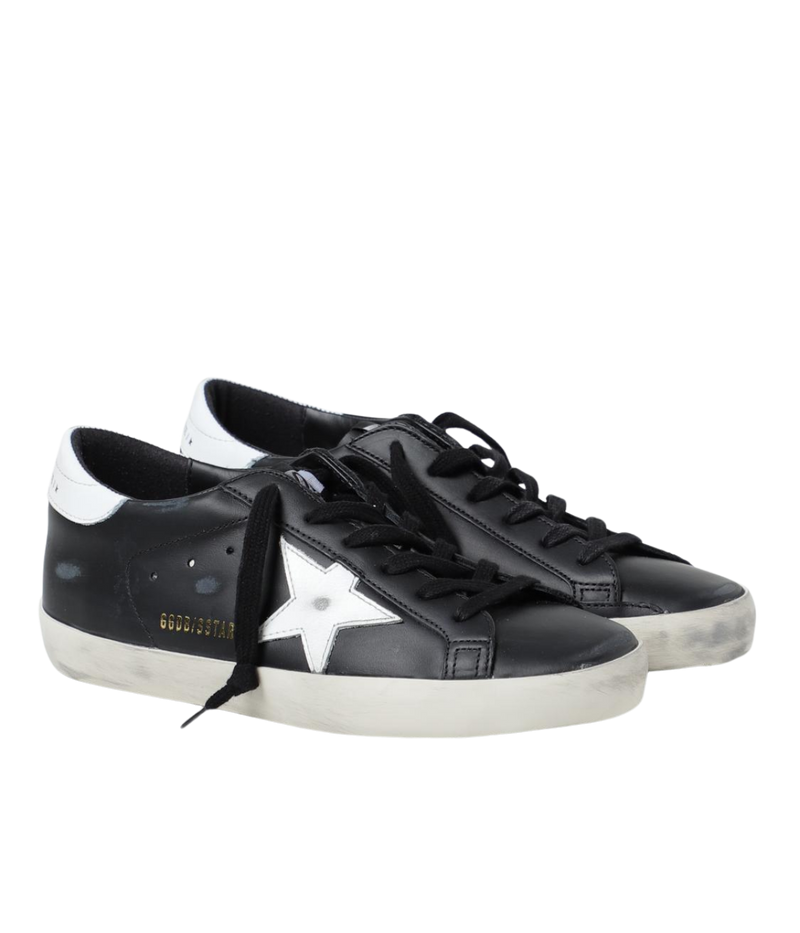 Super Star Sneaker In Black/White