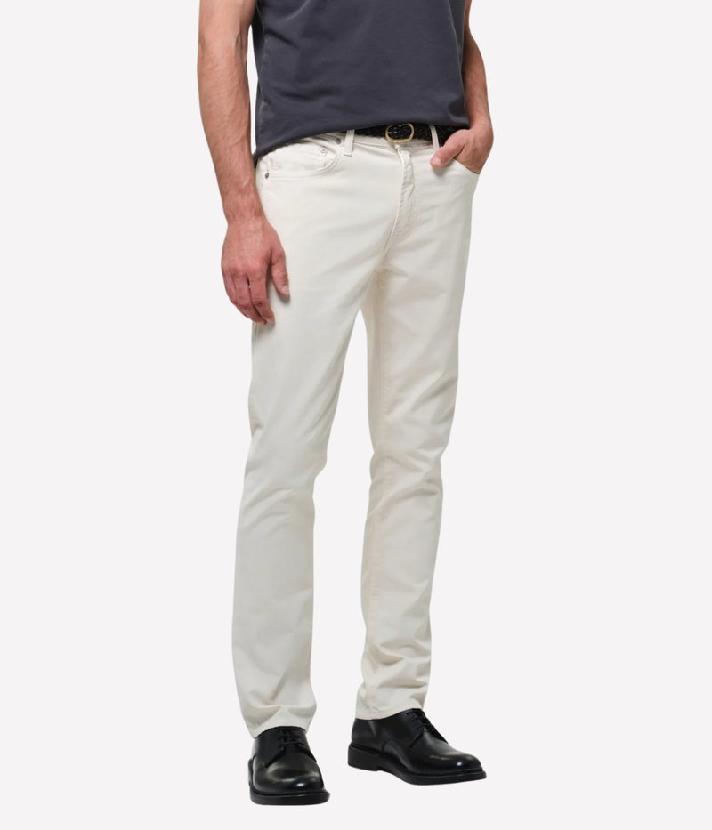Gage Italian Canvas Jean in Almond