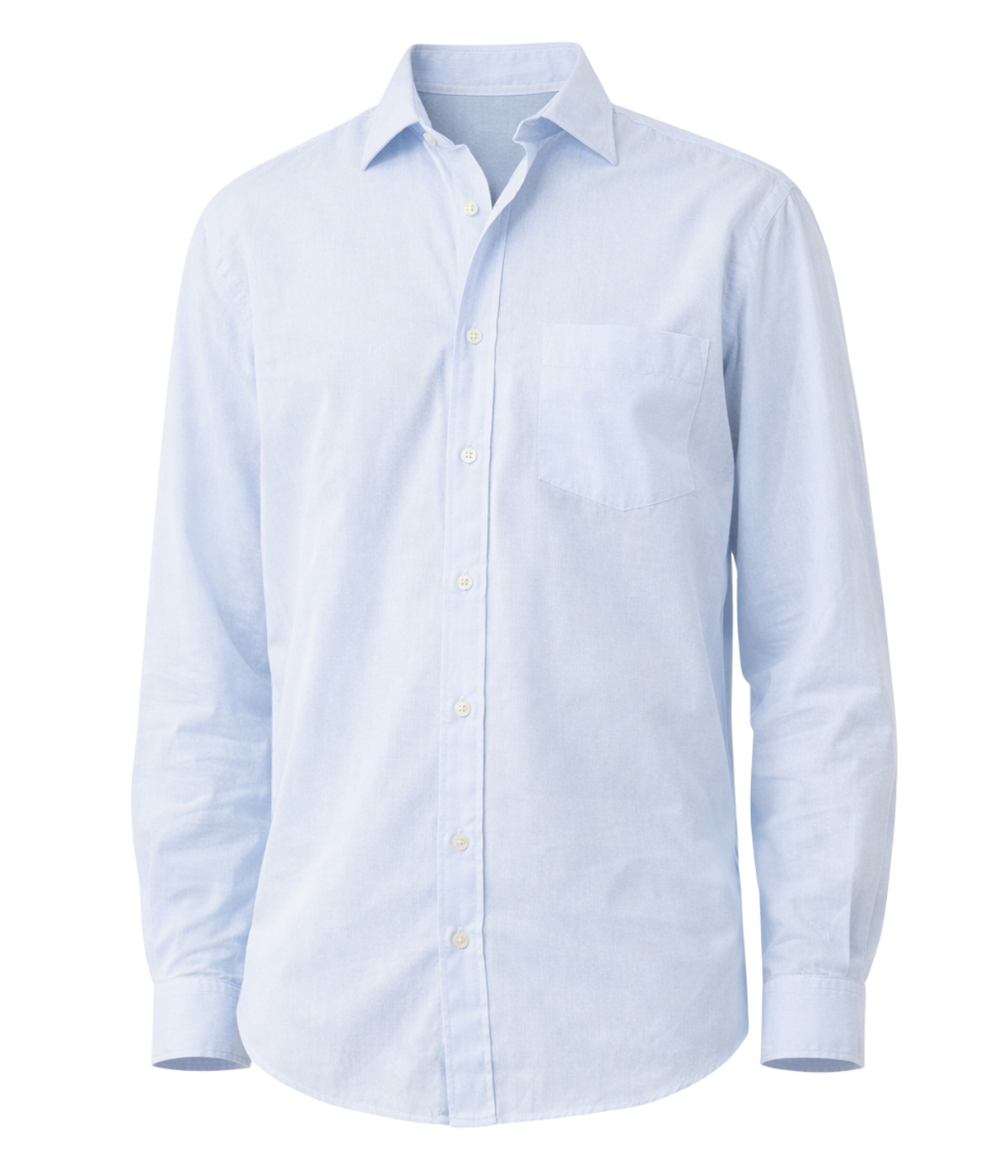 Men Woven Shirt in Sky