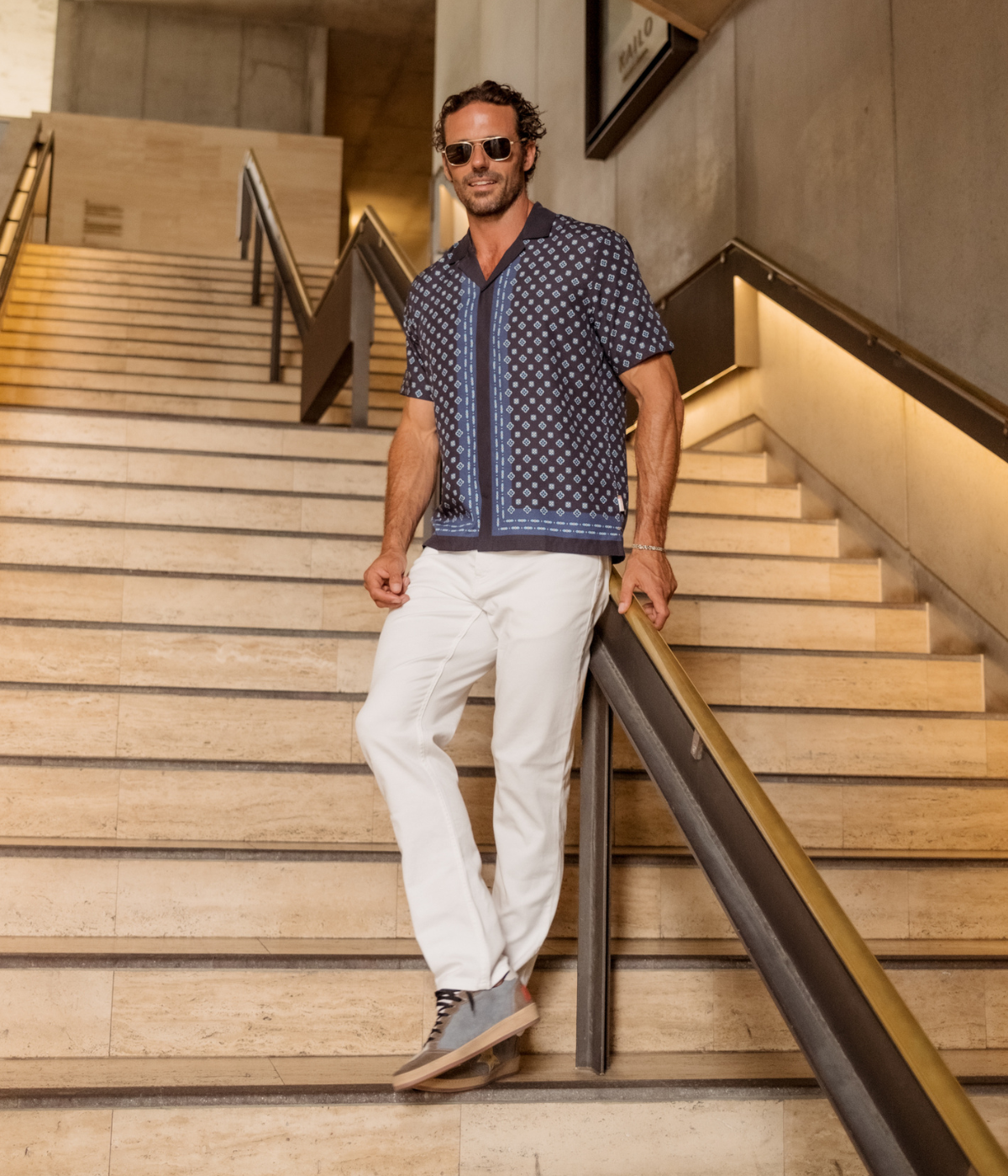 Maitan Lumminis Shirt in Night Iris