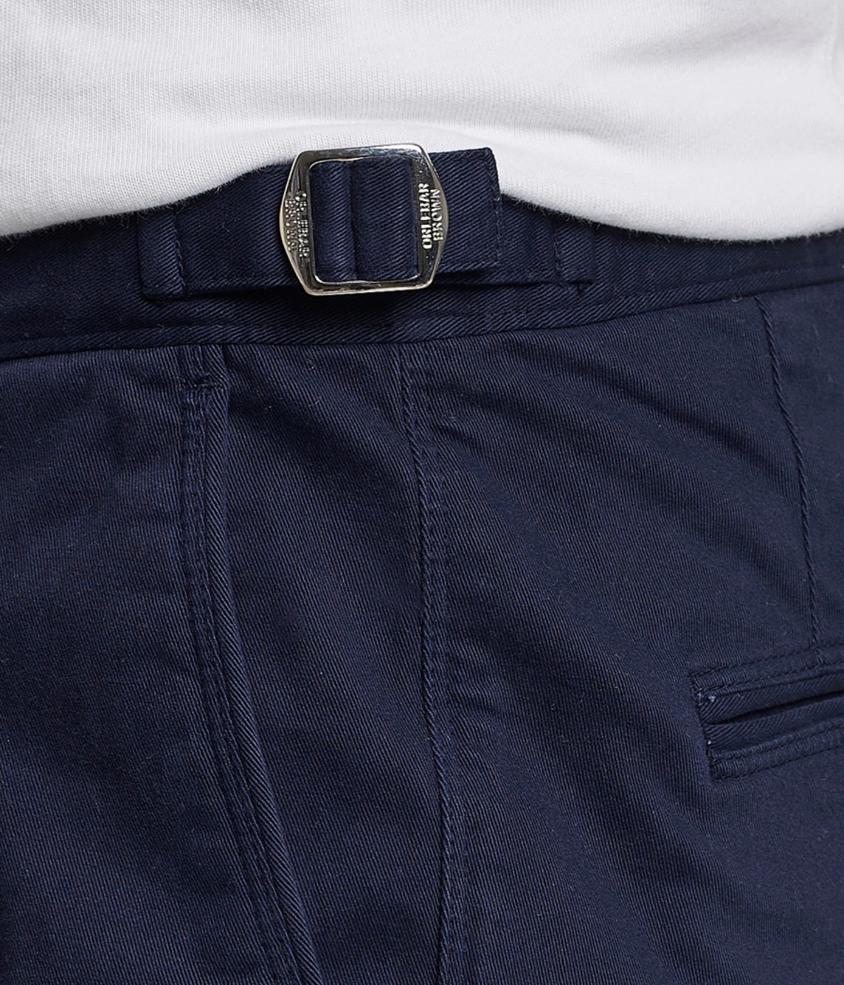 Fallon Stretch Cotton Pant in Dark Navy