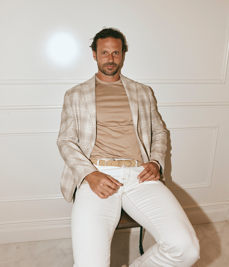 Mens Blazer in Sabbia