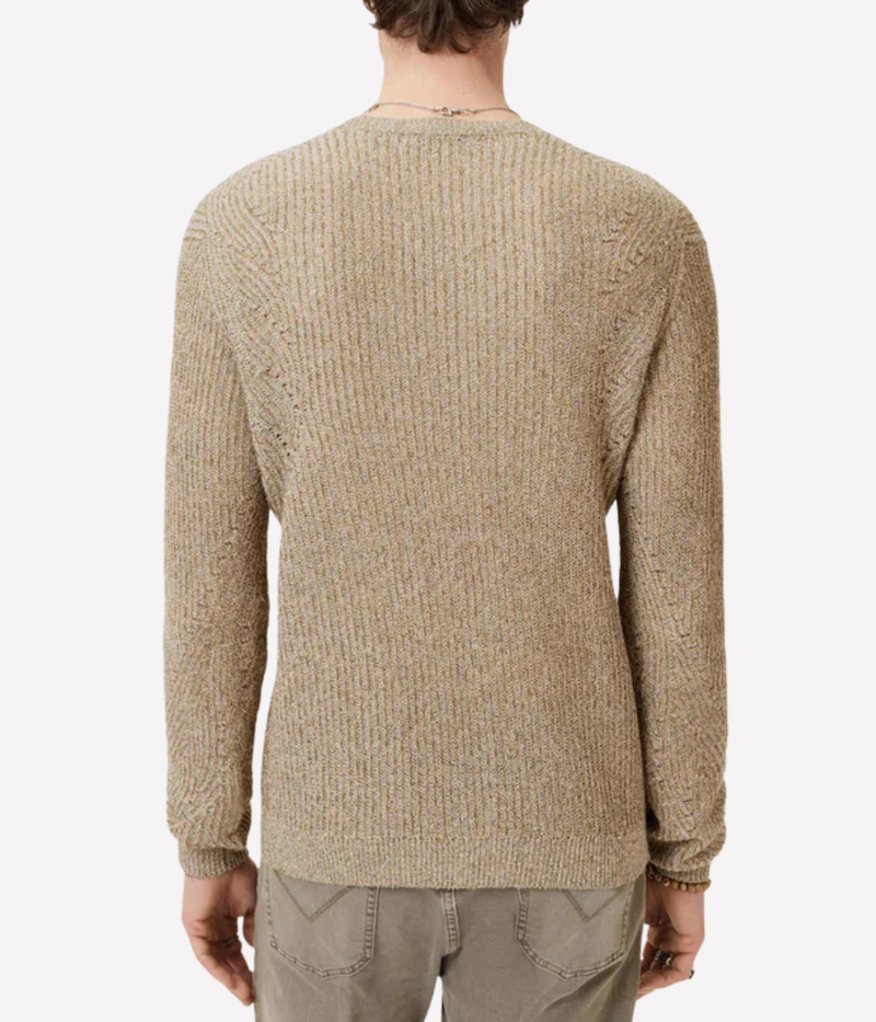 Vejano Regular Fit Crewneck in Cork