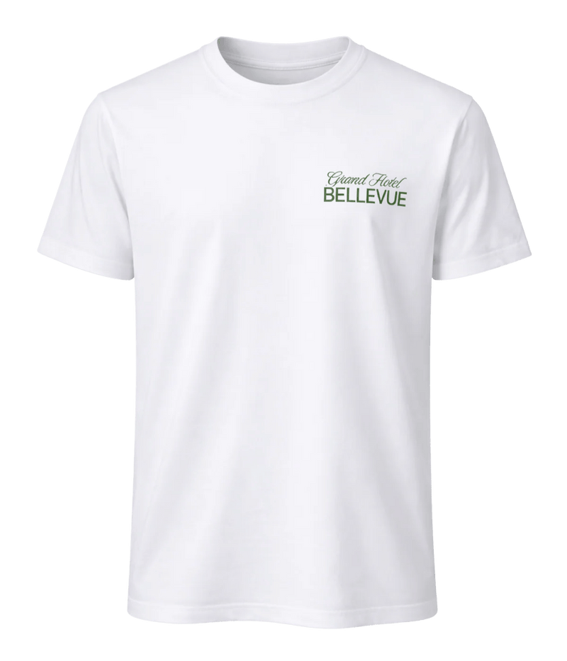 Grand Hotel Bellevue Tee in WHITE