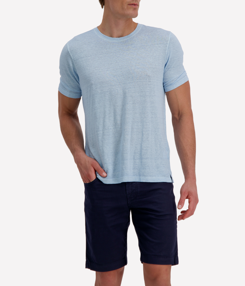 Short Sleeve T-Shirt in Cloud Blue