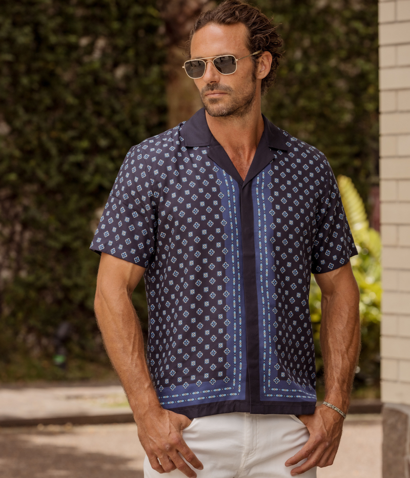 Maitan Lumminis Shirt in Night Iris