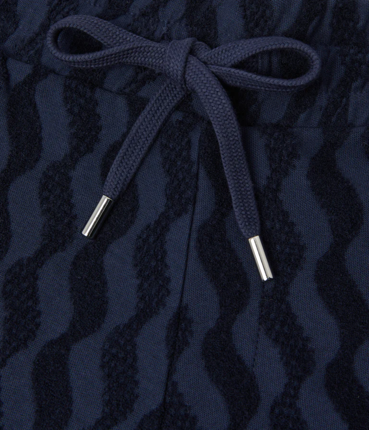 Augusto Listra Terry Shorts In Midnight-Blue