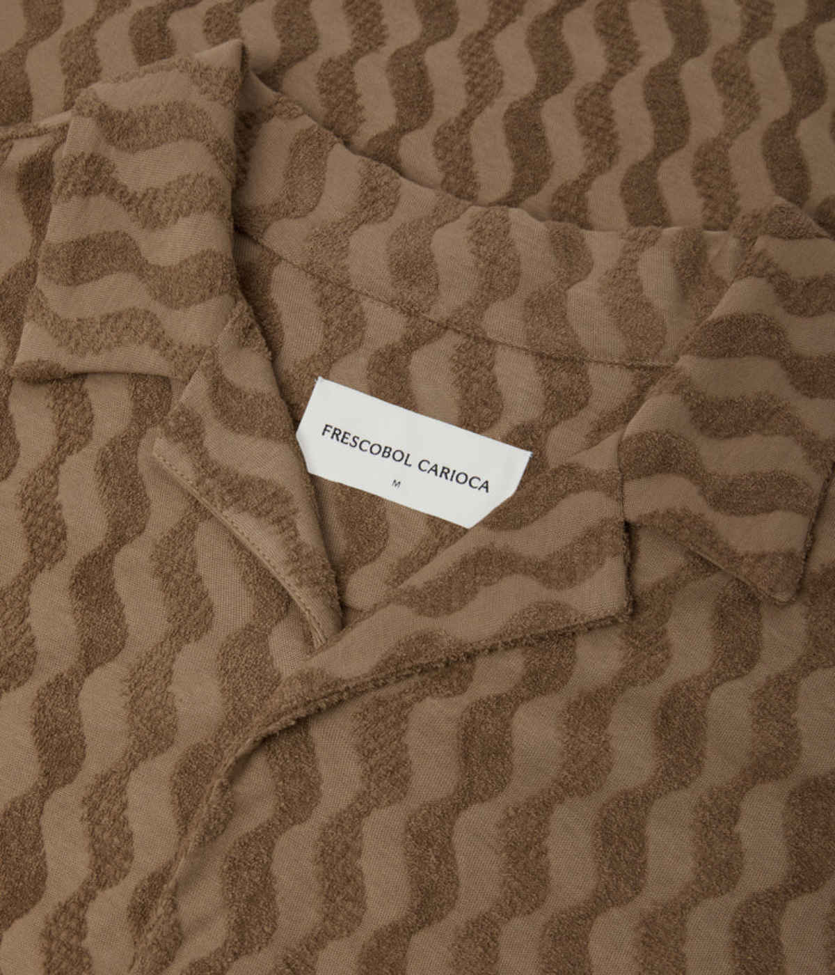 Roberto Terry Shirt In Caramel