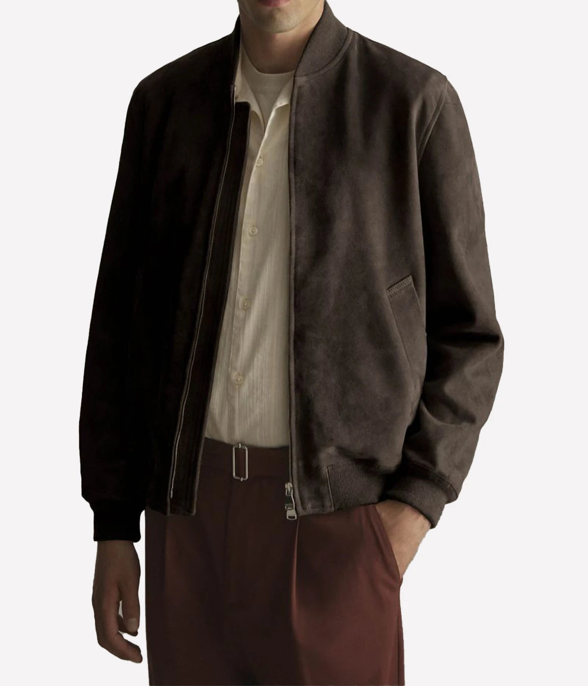 Bomber Jacket in Muschio