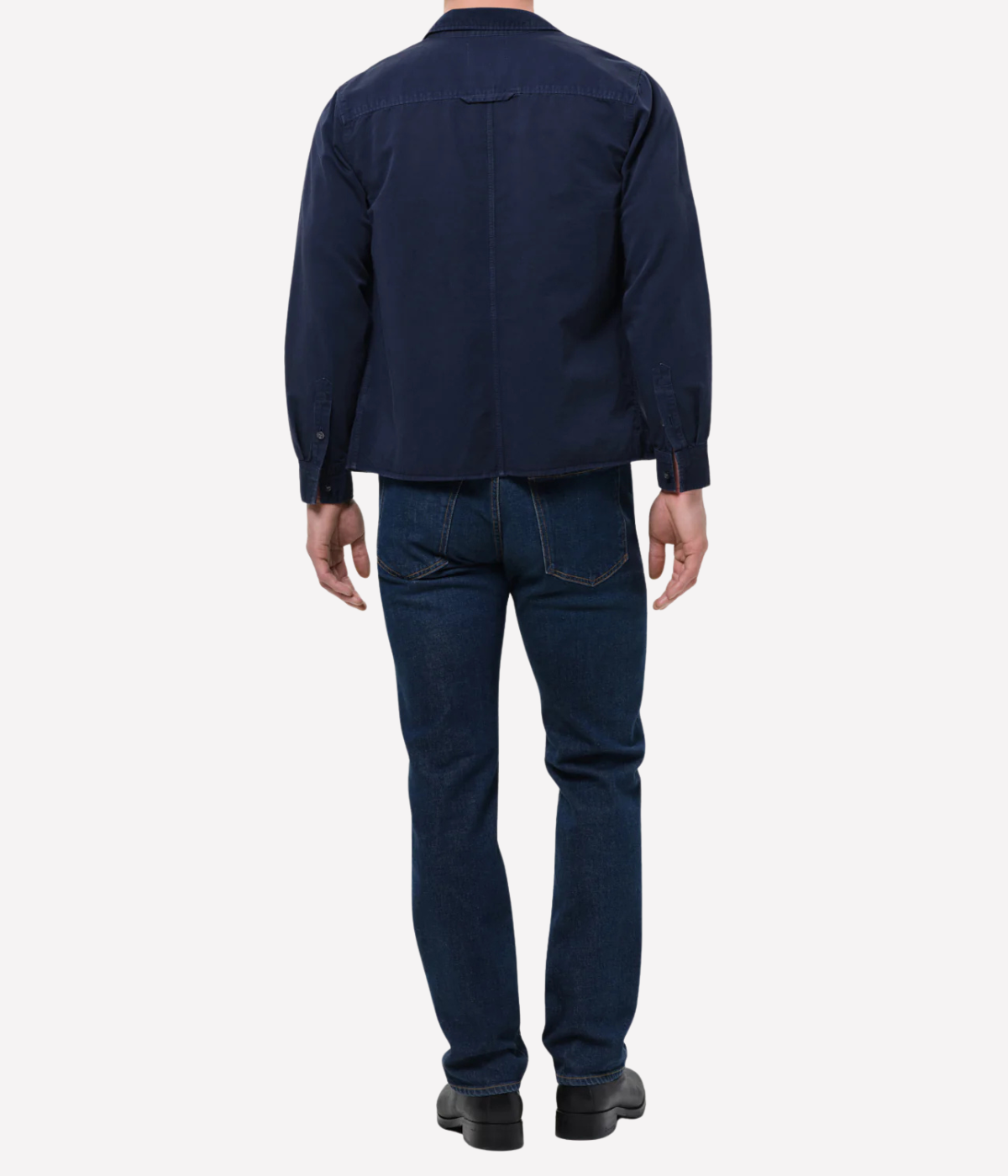 Back view of Citizens of Humanity Elijah jeans in Dark Indigo
