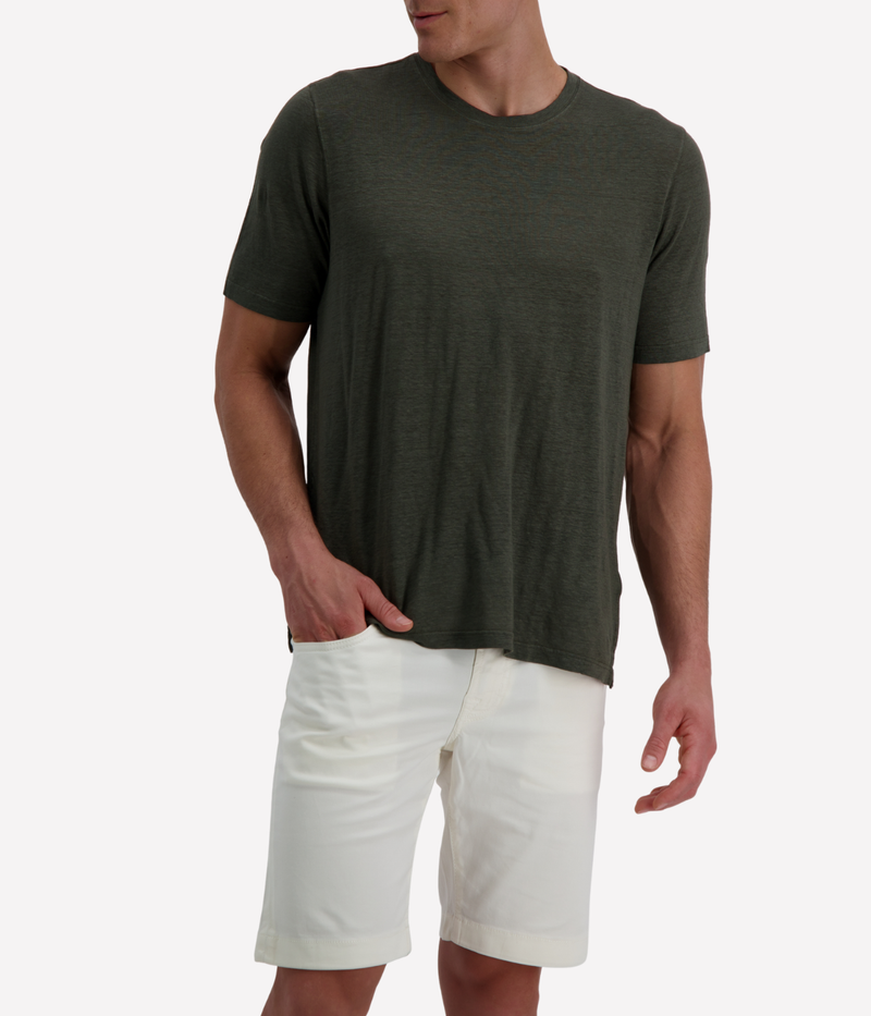 Short Sleeve T-Shirt in Olive