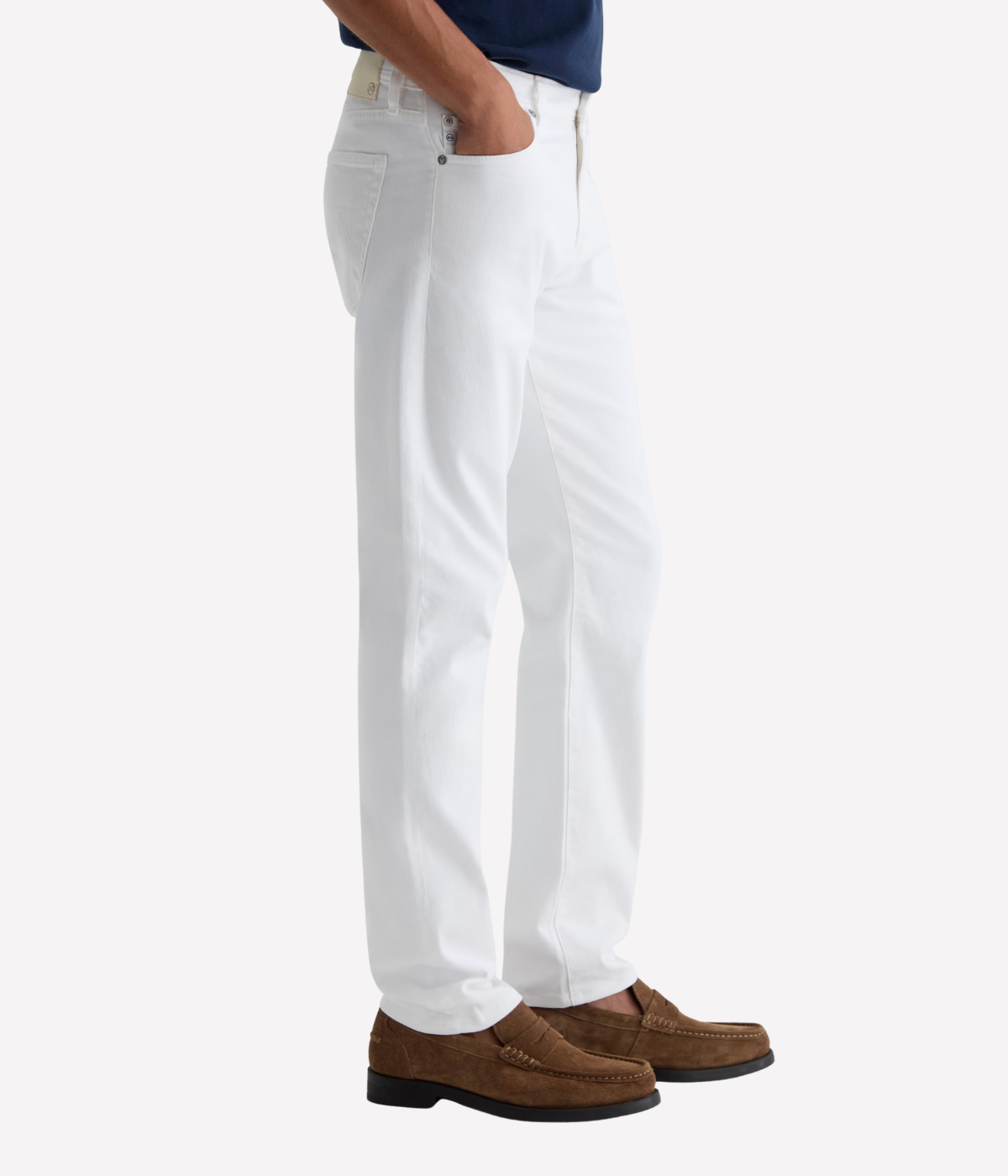 Tellis Jean in White