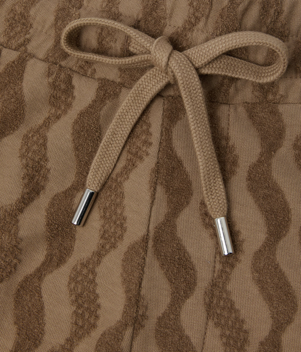 Augusto Listra Terry Shorts In Caramel